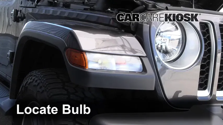 2020 Jeep Gladiator Overland 3.6L V6 Lights Daytime Running Light (replace bulb)